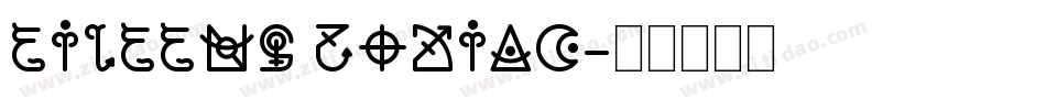 Eileens Zodiac字体转换